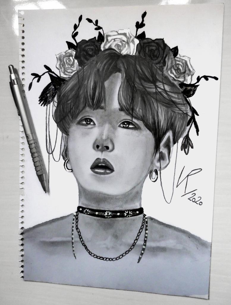 thirstxe's tweet photo. El arte habla cuando las palabras son incapaces de explicar y no hay palabras para describir lo que estos chicos significan para mí 💖 

✧*。๑♡ #ARMY_OF_THE_DAY #AOTD ♡๑✧*。

@BTS_twt https://t.co/JhkbLJcKyF