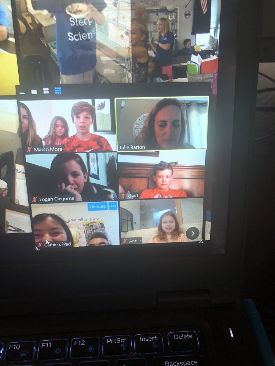 bartonbunch123's tweet photo. Shared the 5th grade class slideshow with my kids today 😭😭😭 https://t.co/SzI4dMYUb8