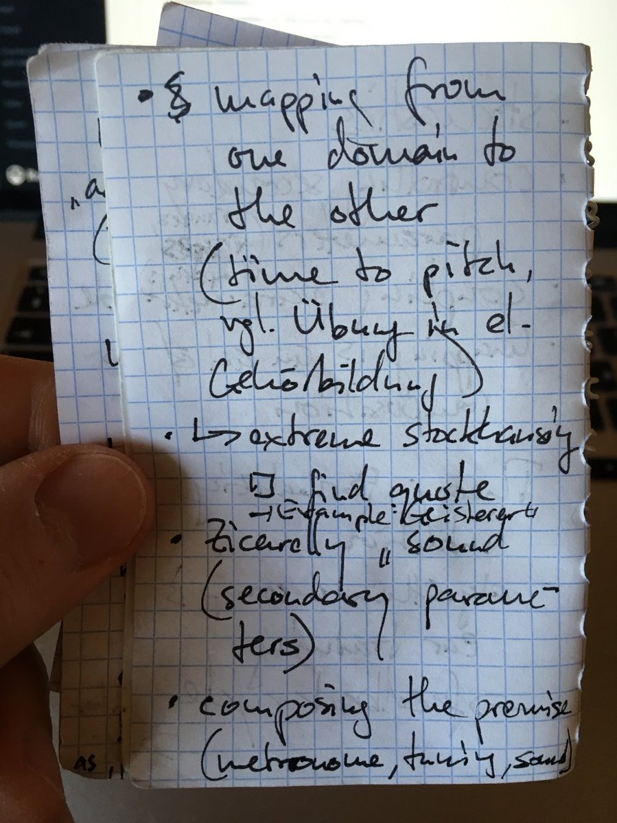 tobiasreber's tweet photo. #extremeStockhausing #Stockhausen #serialism #algorithmiccomposition #musterundmonster #maxmsp #teaching #braindump. (already using a square to mark a TODO in @RoamResearch) https://t.co/SScpMSHBKn