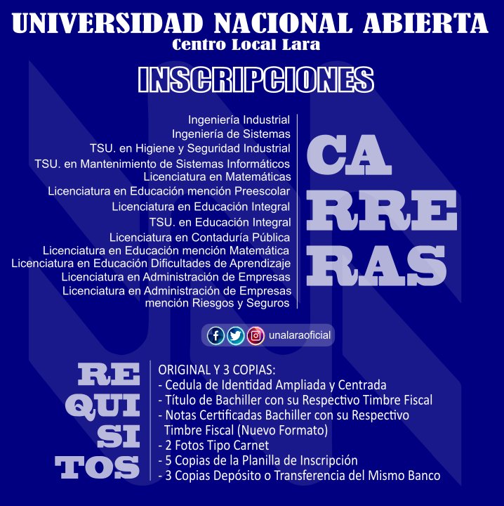 UNALARAOFICIAL's tweet photo. 👉 INFORMACIÓN desde el próximo 19 de Mayo hasta el 20 de Junio serán las inscripciones para el CURSO INTRODUCTORIO VIRTUAL
#QuedateEnCasa
#UNASOMOSTODOS
#UNALARA https://t.co/CsvAJRpKNG