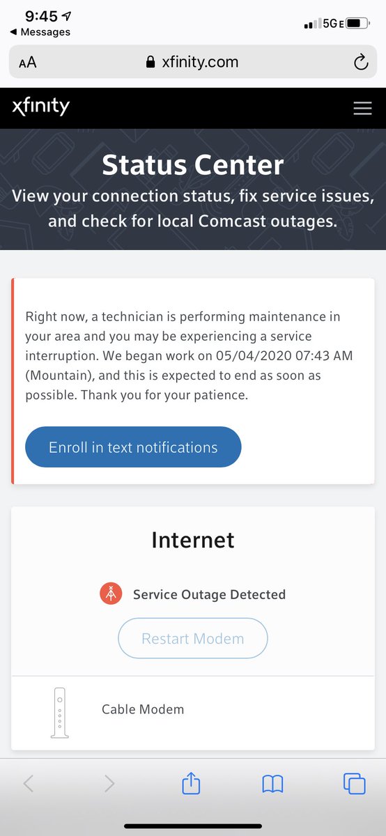 Dear <a href="/Xfinity/">Xfinity</a>  - I love you, and this is not a helpful update.  “this is expected to end as soon as possible”.  (Earlier update was 9:13am) #wfhlife   Please hold.