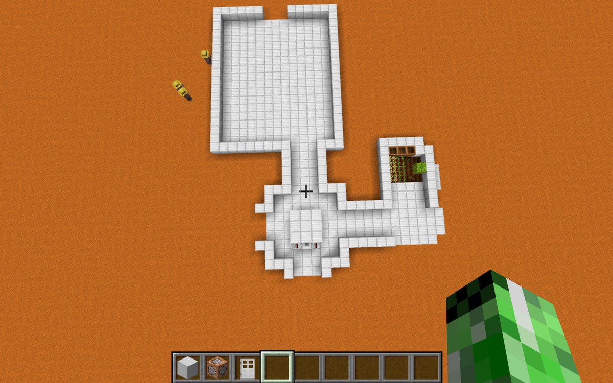 browniesteam13's tweet photo. One of my students created a sustainable community on Venus using Minecraft!  I love the creativity of my STEAM students.  #flyersathome #whywefly https://t.co/b68fluTVyz