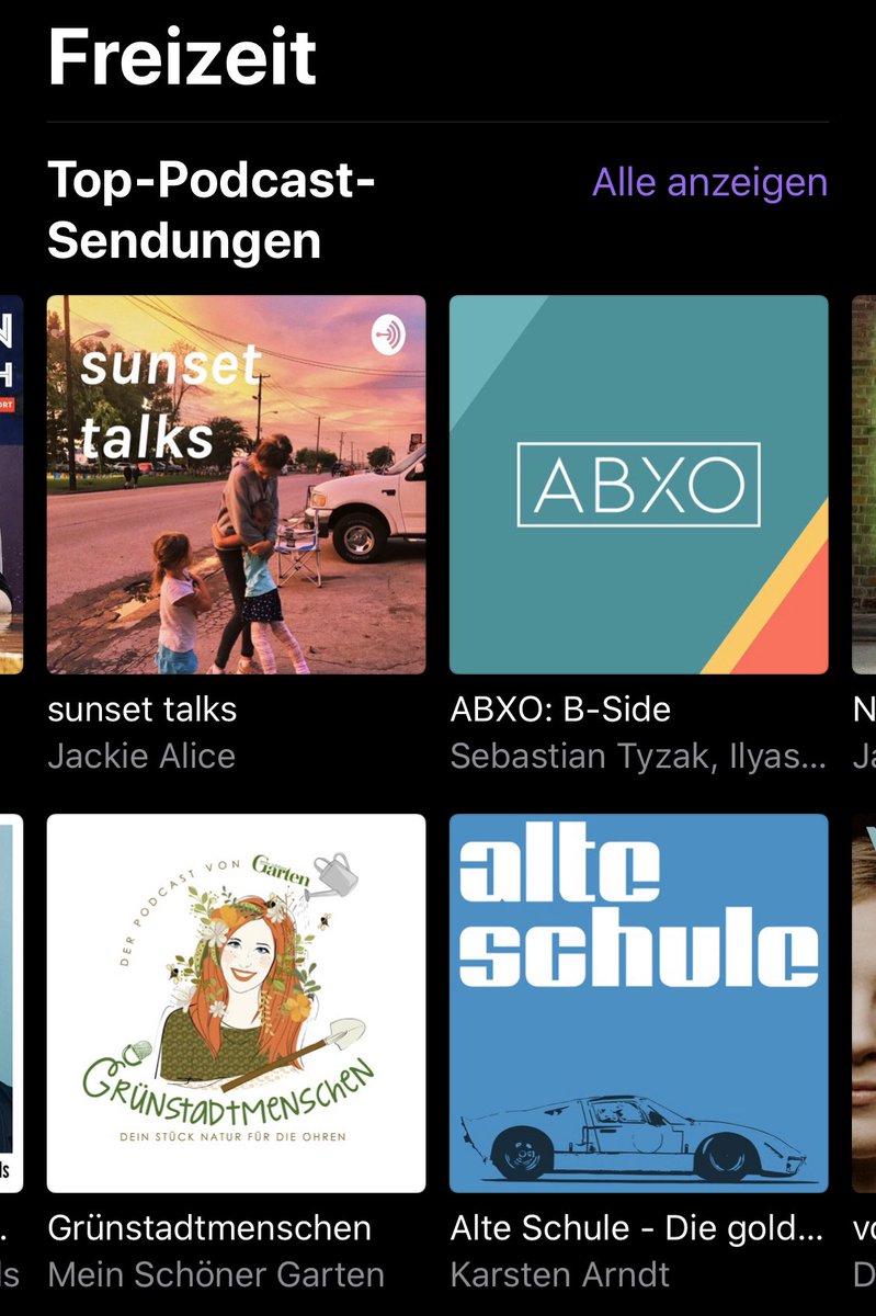 ABXO_TV's tweet photo. Wir werden von Apple in der Kategorie "Freizeit" bei den Top-Podcast-Sendungen aufgeführt und waren stellenweise in den Top 10 der Charts. Vielen Dank für das Liebe Feedback und den Support! ❤️ https://t.co/yH5yRYXrdl