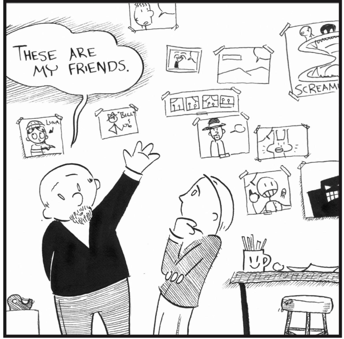 Mundane_Fortune's tweet photo. There are many ways to feel connected.
If people aren’t your thing, try inanimate objects.

Share in the comments how you connect 👇

#inconvenienttruths #mundanefortune #mundanefortunecartoons #relationships #friends https://t.co/TBb9UxeynX