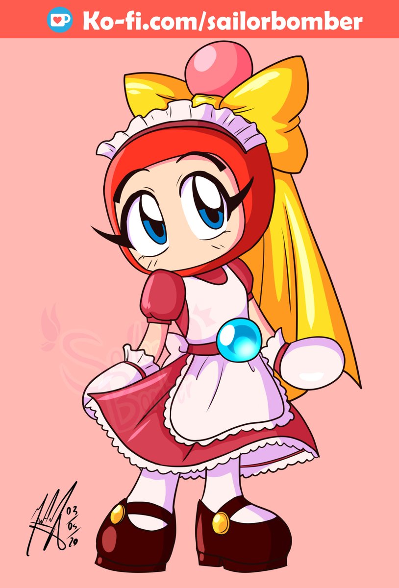 I really missed drawing Akabon, this time I drew her again but in