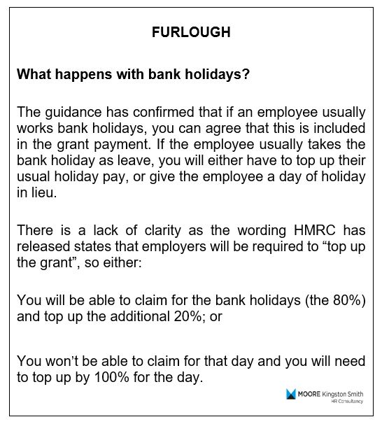 MKS_HRC's tweet photo. Your furlough questions answered 

#furlough #guidance #holiday #annualleave #government #hr #grant #holidaypay #employer #employee #bankholiday https://t.co/b0z6dMfgaw