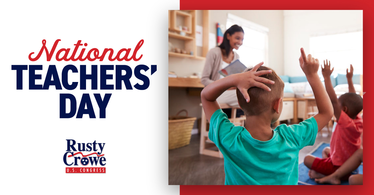 Today we recognize and honor all of our teachers. Thank you for your dedication to ensure a bright future for our students.