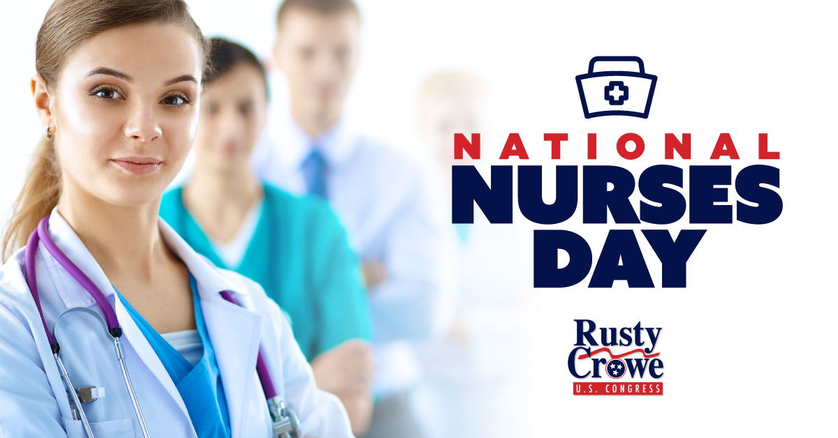 Today, National Nurses Day, we recognize and thank all of the nurses fighting on the frontlines of #COVID19.