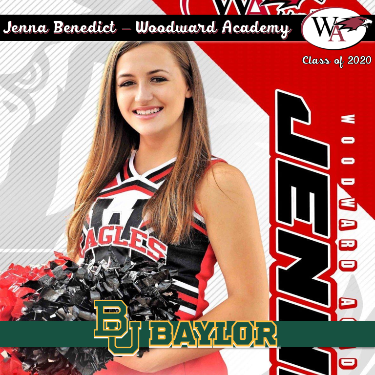 Jenna Benedict - Woodward Academy

#SeniorSpotlight2020 #GHSACheer2020