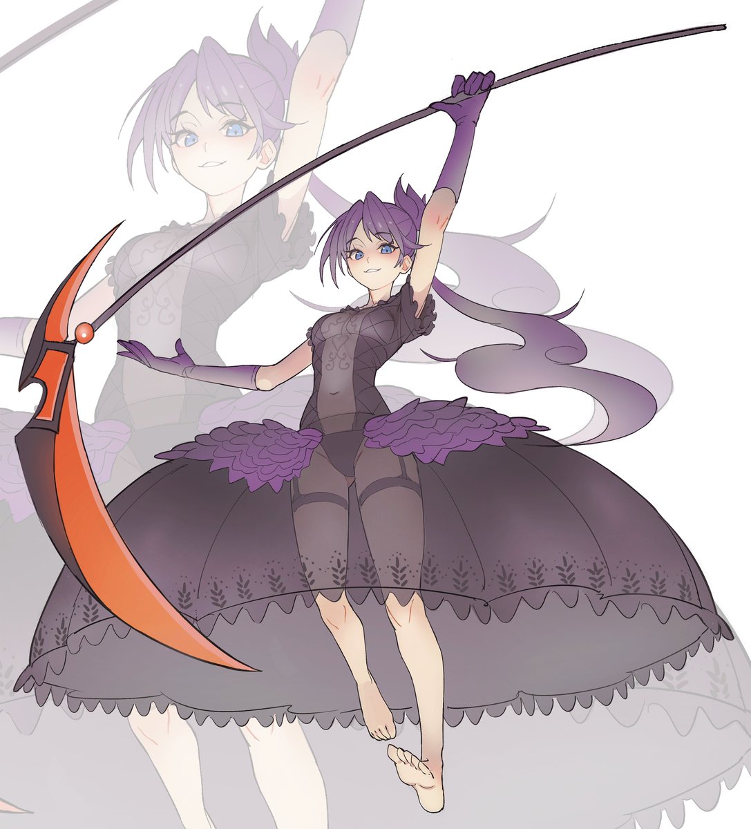 KiritzuguArt's tweet photo. Scythe girl commission owo https://t.co/LWuqsBO6pN