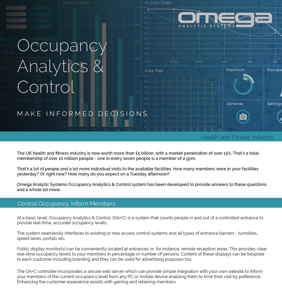 If you are looking for options to control building occupancy levels accurately, look no further than the OAC system provided by Omega Analytic Systems Limited. A very effective tool which can be implemented in line with existing hardware. #occupancy #security