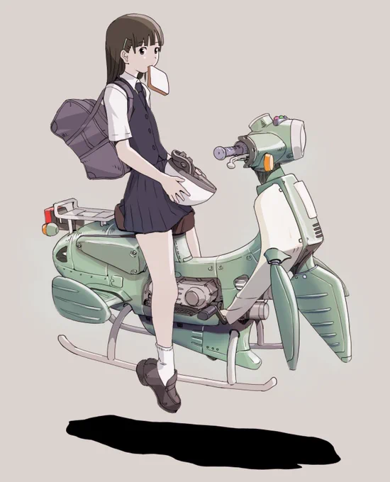 緑の日だったから緑色の機体を貼りました 