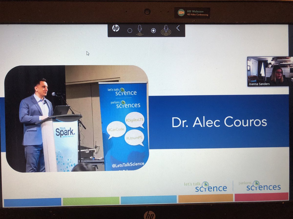 Mrs_Naugler's tweet image. Excited and motivated to be participating in @LetsTalkScience #DigitalSummit #DigiLitxLTS all week, in between teaching online. Keynote @courosa starting now! @walz_jodie