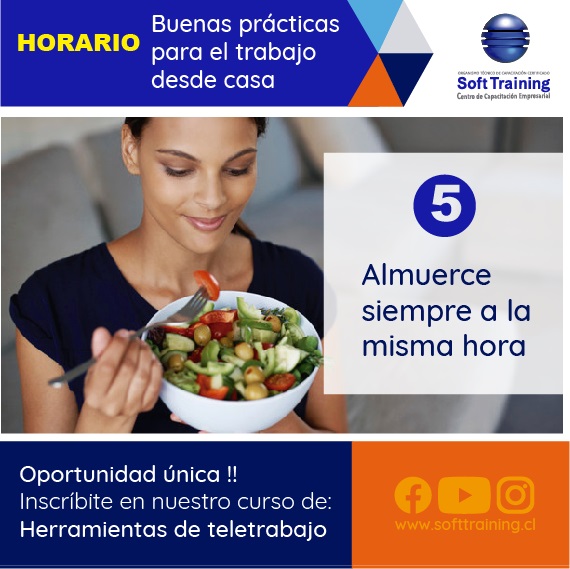 SoftTraining_'s tweet photo. Tips para aplicar durante tu labor con #teletrabajo #cursos "cursosonline #otec #mercadopublico #sence https://t.co/ajkXlcb48w