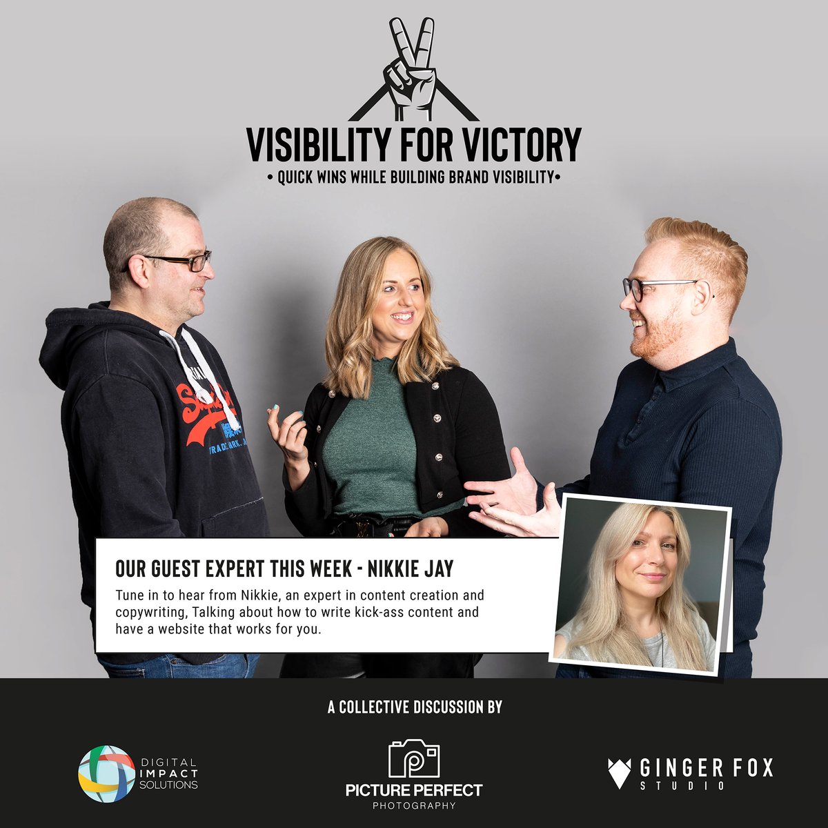 Join our webinar on FRIDAY where we will be exploring how to write kick-ass content. Free tickets here: ow.ly/oWIx50zs0XP

With Ginger Fox Studio &amp; Digital Impact Solutions Ltd