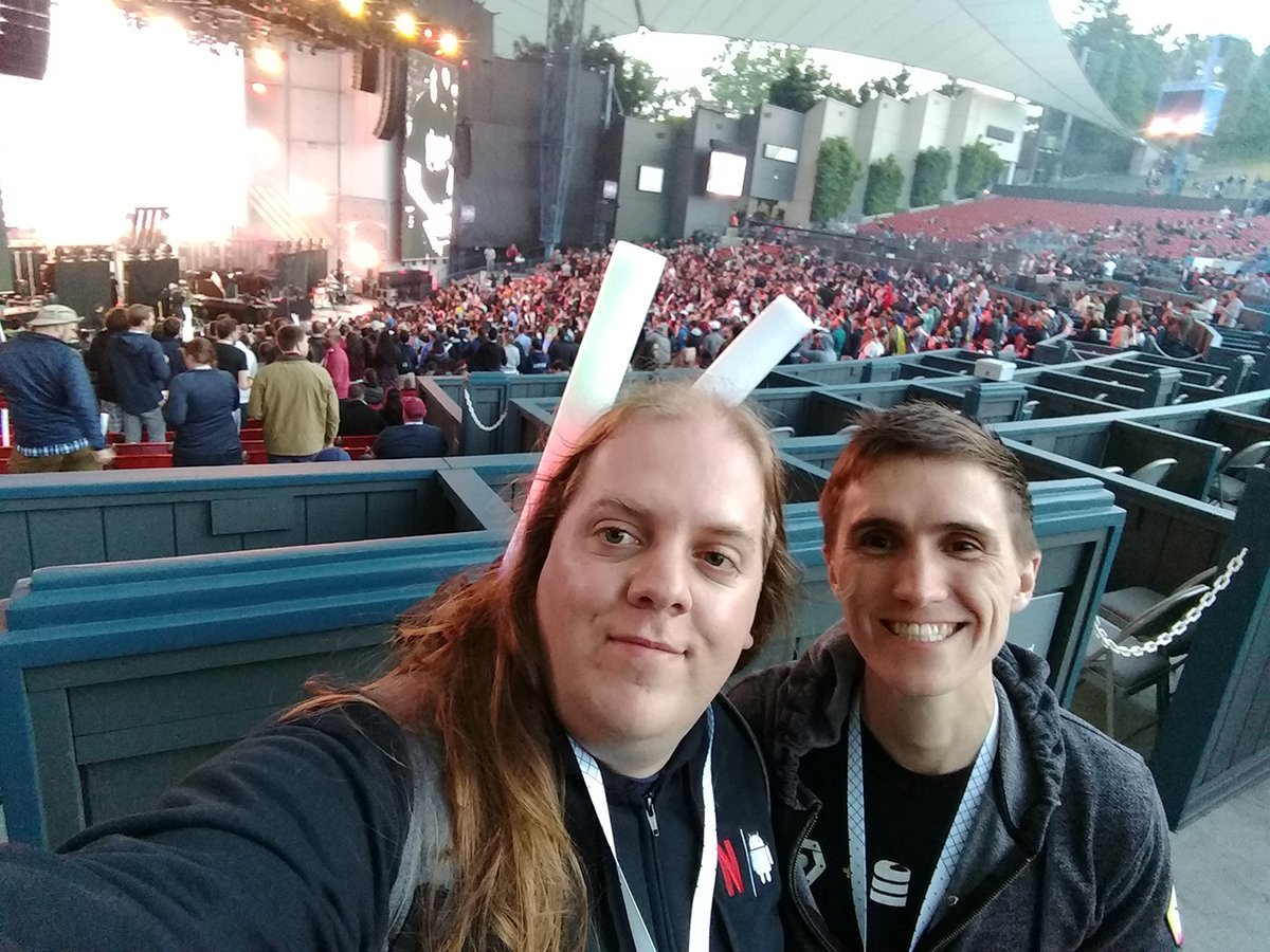 orestes_io's tweet photo. The concert is starting! But you run into a wild @_davideast #IOweek // @IOweekproject https://t.co/OYVhyiHCQF