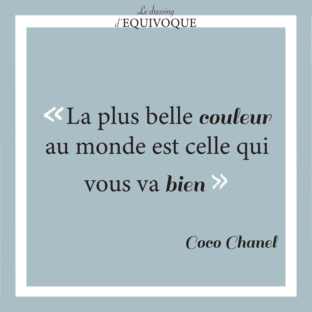 Pensée du mois 💭
 #moods  #lavieestbelle  #CHANEL  #citation  #dressing  #mode #moisdemai