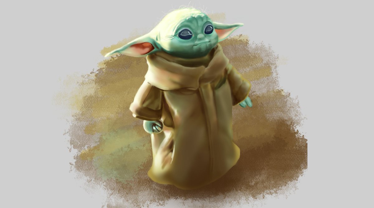BettleJam's tweet photo. A color study with baby yoda! May the force be with you!

#maythefourthbewithyou #maytheforcebewithyou #babyyoda #starwars #colorstudy #starwarsday2020 #procreate #vacaroxa https://t.co/e6NFC8HQAr