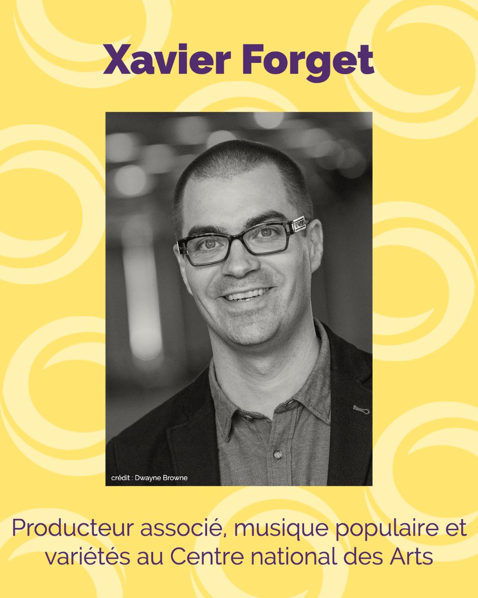 acfoOttawa's tweet photo. Xavier Forget, Producteur associé, musique populaire et variétés au @CNAduCanada, est le 2e paneliste du webinaire sur l'adaptation de la programmation durant la crise de la COVID-19.
Le webinaire aura lieu ce jeudi 7 mai à 15 h. Pour vous en inscrire : https://t.co/K1uA4TnPDG https://t.co/uPLQF3EMGQ
