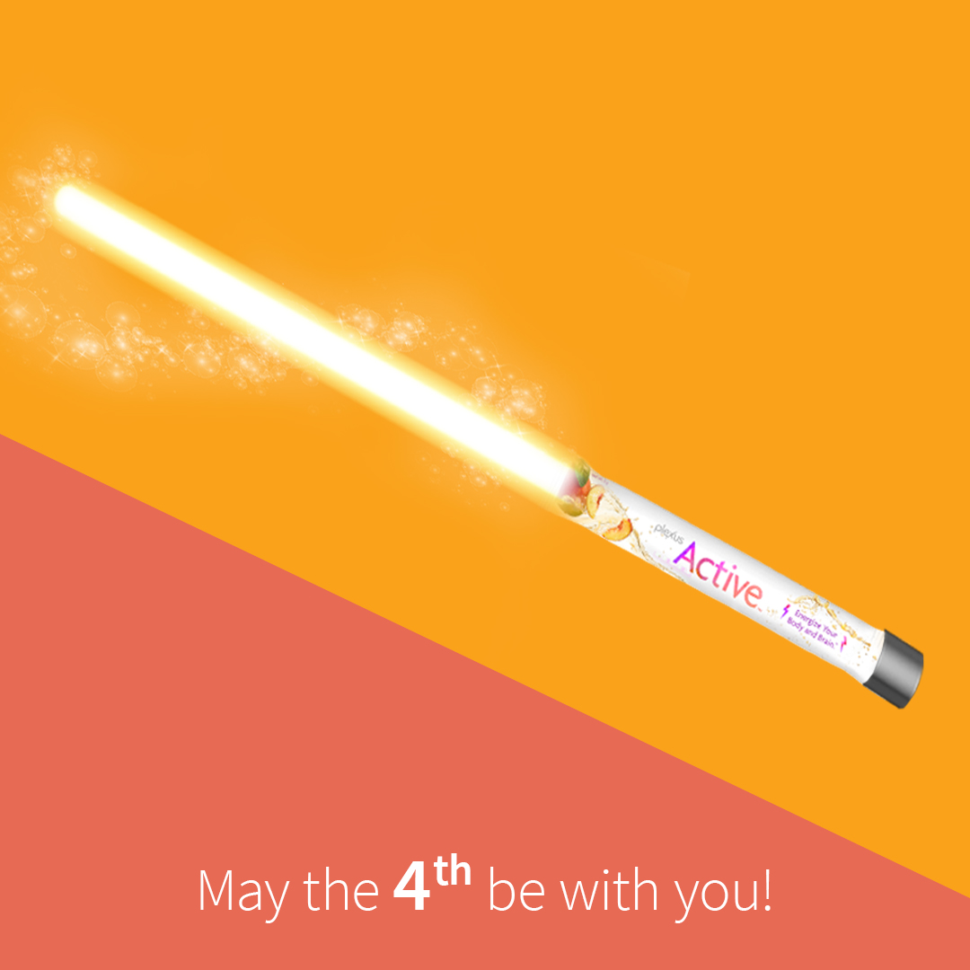 PlexusWorldwide's tweet photo. Drink your Active you must. ⚡ #MayThe4thBeWithYou #PlexusActive https://t.co/UblDBPMAxs https://t.co/6P0gYFfslI