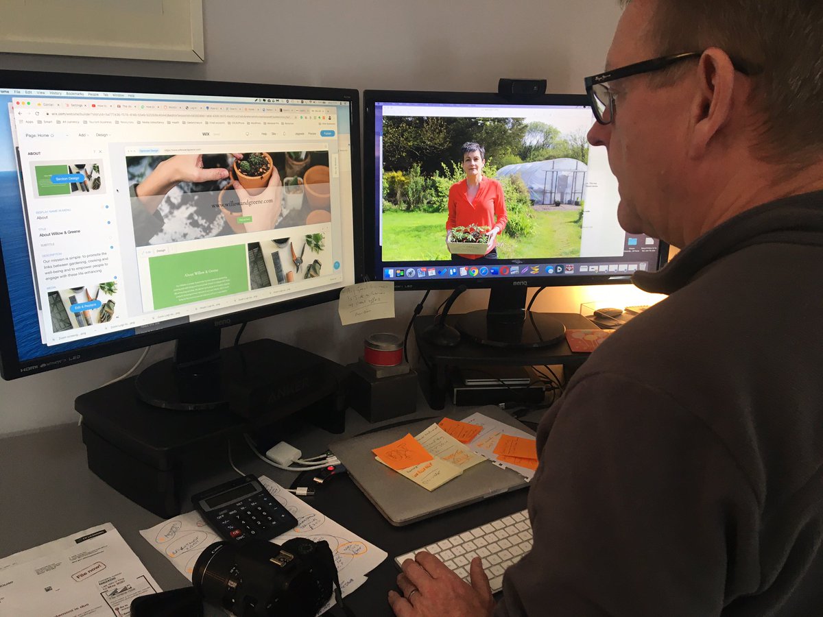 willowandgreene's tweet photo. Growing the Willow & Greene brand during lockdown, thanks to my talented hubby @PaulConnollyNI for creating the website which is now live! #gardenclasses @willowandgreene @SmartVideoNI @Smart3DNI https://t.co/AR0VyeZkbL
