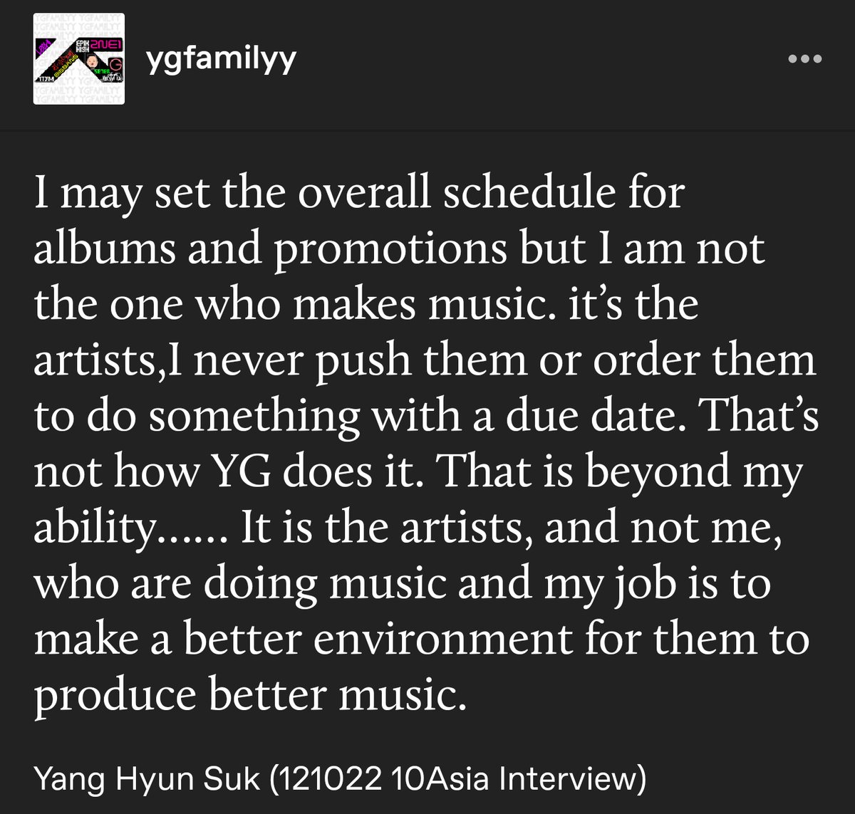 YG haters need to read theses.