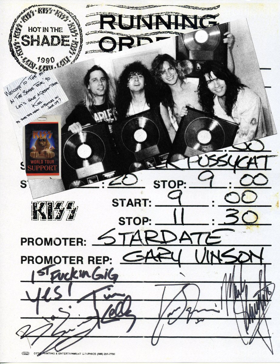 markslaughter33's tweet photo. May 4th 1990
30 years ago today we played our very first show in Lubbock Texas. Opening Slot on the KISS "Hot In The Shade" Tour.
#MarkSlaughter #Slaughter #UpAllNight #FlyToTheAngels #MadAboutYou #StickItToYa #Kiss #HotInTheShadeTour #SlaughterNation https://t.co/4lQHtQX69g