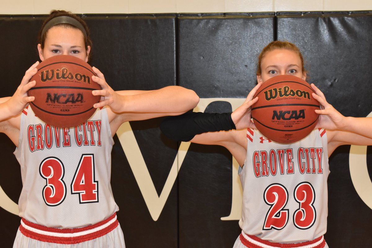 GCC_WBB's tweet photo. This week we will be celebrating our seniors, Jess Book and Kate Balcom (Fin).  Keep checking in each day as we honor their impact on the program. #SeniorLeadership #grads2020 #servantleadership https://t.co/rdzAxh9PmO