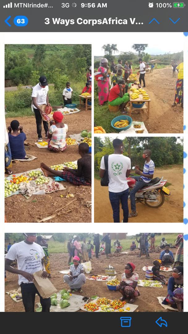 CorpsAfricaRda's tweet photo. and sensitize them about practices to protect against  covid 19.
@CorpsRwanda
@RwandaLocalGov https://t.co/z8qwdnJM0L