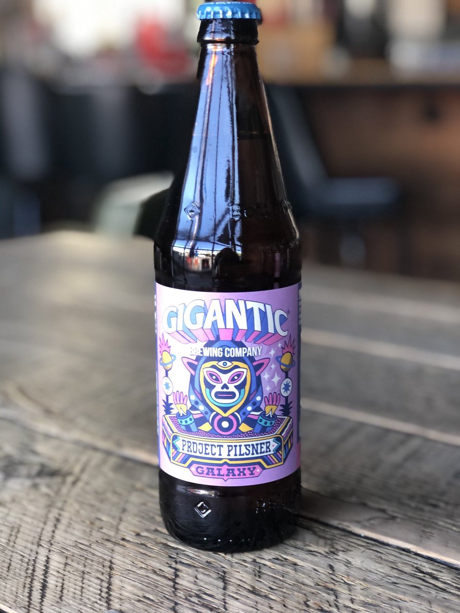 Project Pilsner Galaxy is back! We’re bottling a brand new batch right this minute, and it is available today “to-go” from the tap room and for PDX online delivery orders at giganticbrewing.com.