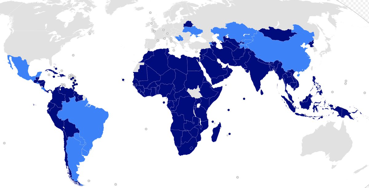 worldinflection's tweet photo. CHINA and RUSSIA are not alone, the Non aligned Movement is getting stronger and more powerful
US Support is shifting, those countries know that China don't invade and export ideology
It wants to trade, build roads,schools and hospitals. Seek WIN-WIN relationship
IMPERIALISM over https://t.co/Caz5INp1vZ