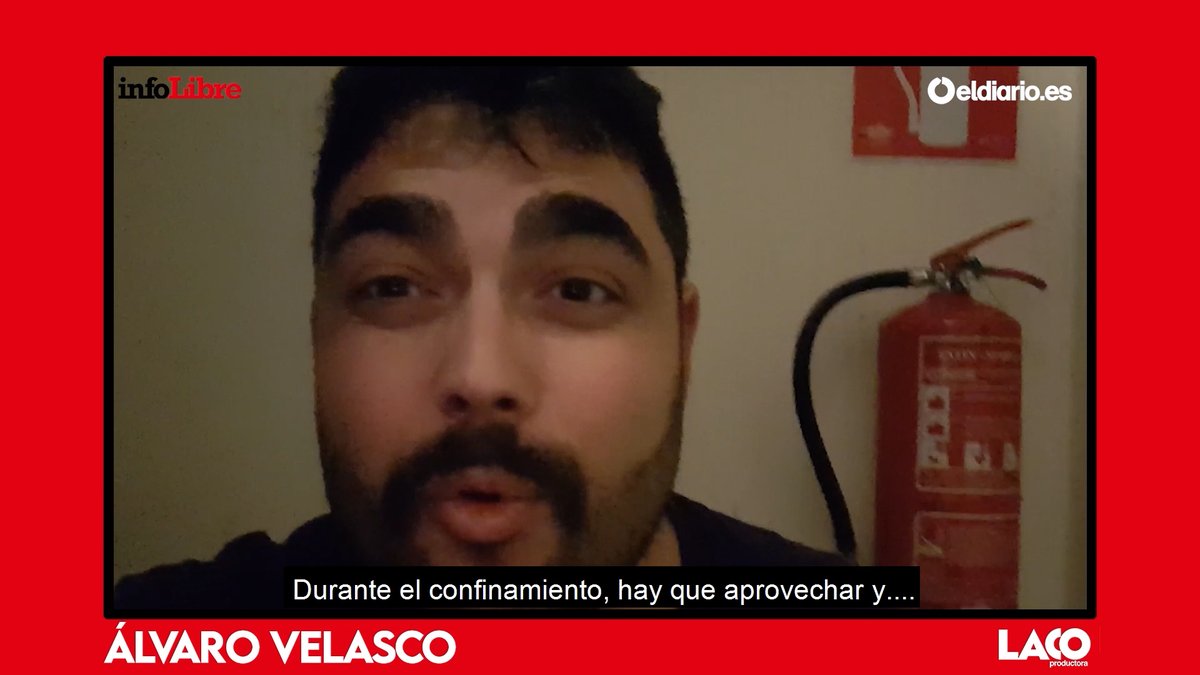 lacoproductora's tweet photo. Ya llevamos más de 50 días de #confinamiento... Desde #HumorConfinado @alvaro_velasco sigue apostando por el deporte. ¿Alguna excusa nueva? Necesitamos un update https://t.co/Uhwure77Ub