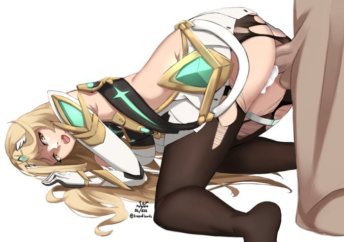 Commission of Mythra getting it deep 