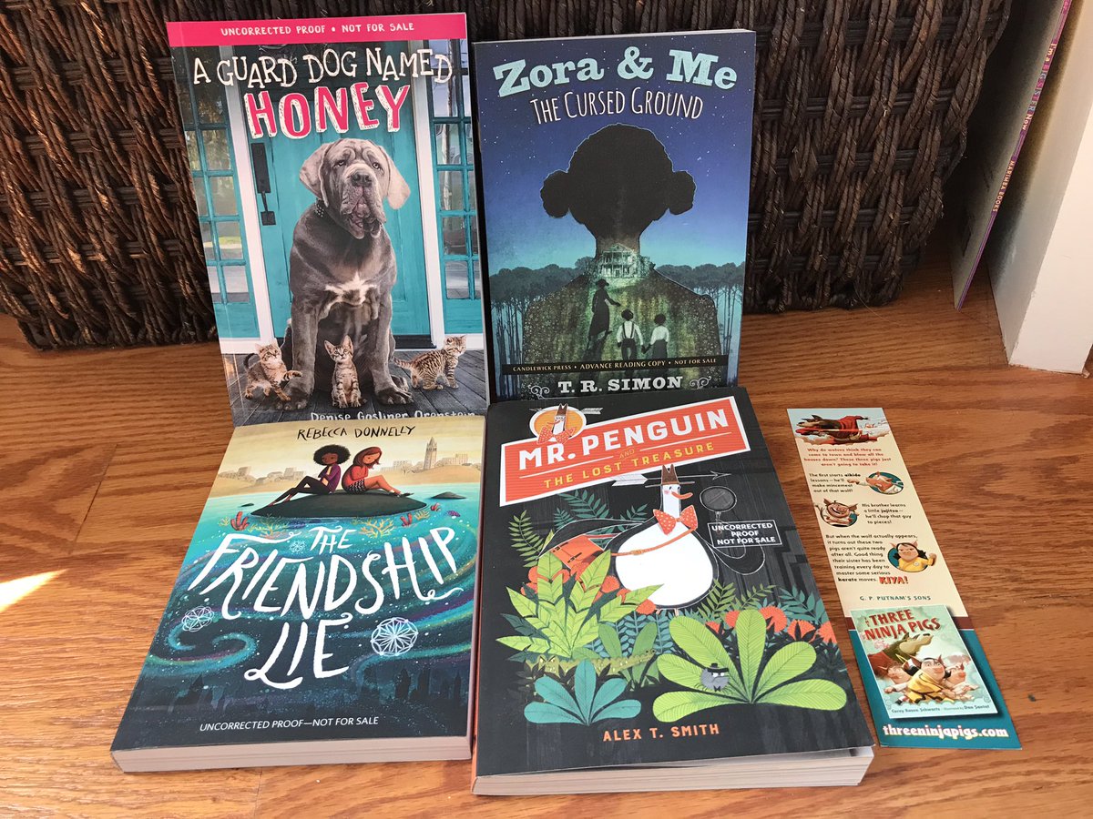 #giveaway! 4 ARC #middlegrade books! To enter, please RT, pick a number ...