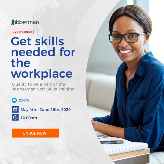 i_sammieroy's tweet image. Today introductory class with @Jobbermandotcom was exciting. Special thanks to the facilators  @Sheila Ojei @DaniOsaretin @Nora Philip @Stephanie Omoruyi. The knowledge acquired during this training will set me aside for great opportunities.
#IamQualified
#jobbermansoftskill