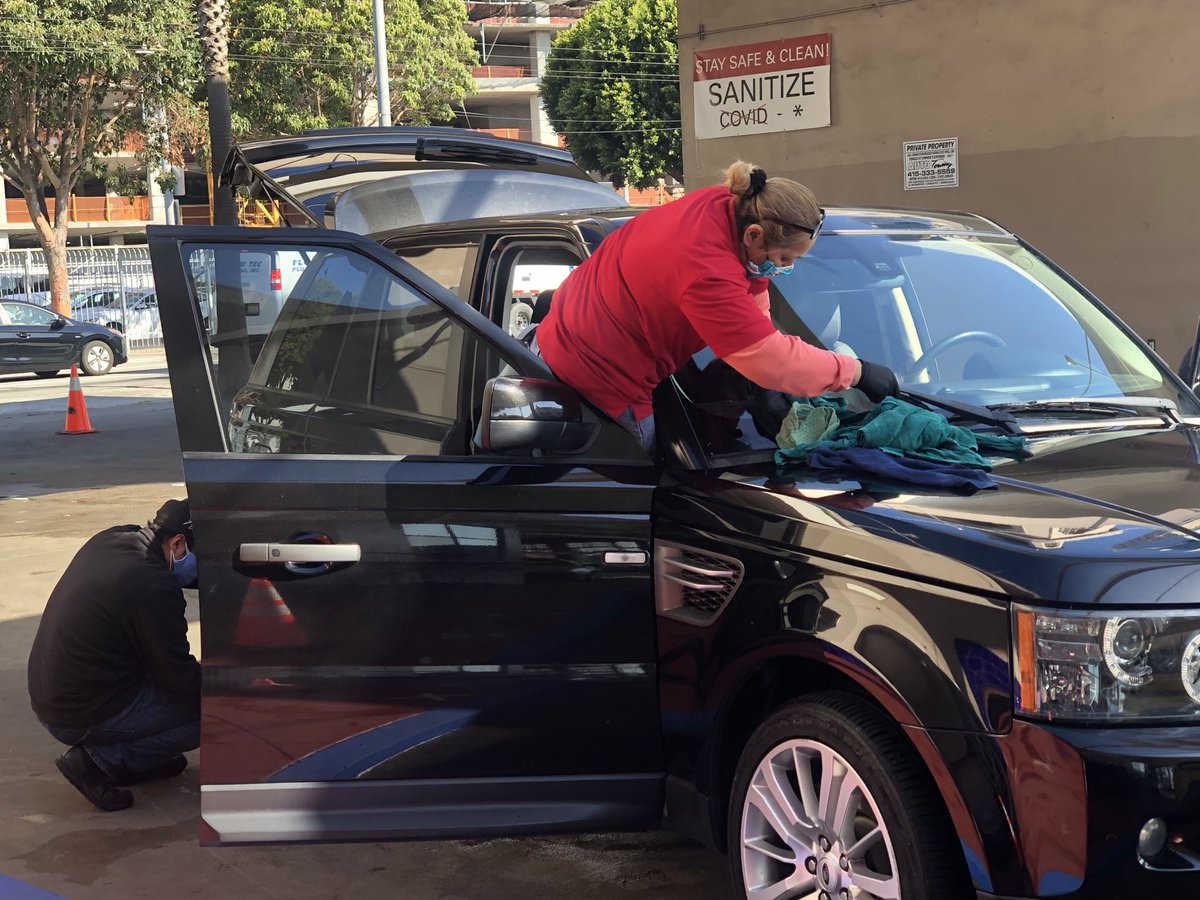 amyhollyfield's tweet photo. Car washes are now allowed under the new shelter in place order https://t.co/S64arDp7k5