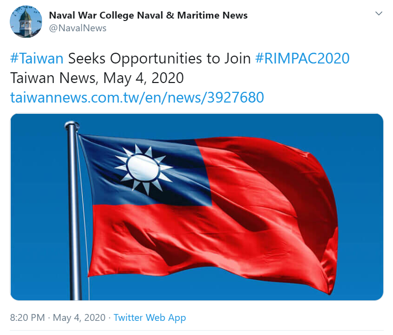 Btw, Taiwan too is moving in to play the game.They've waited long enough for the day they achieve their manifest destiny. To them I'd say, time is nigh!One wouldn't be surprised to see Taiwan actually end up in the UN at about this time next year!