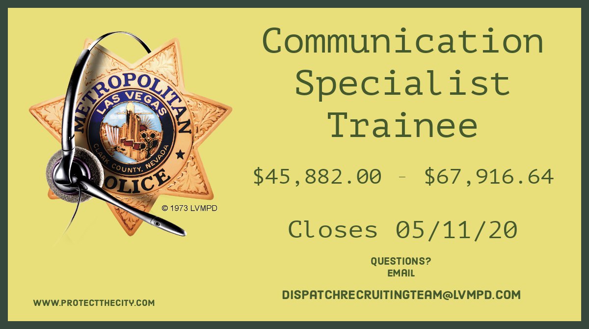 Recruit4LVMPD's tweet photo. Don't miss out on your opportunity for a new and exciting career. Make a difference in your life and your community. #newyearnewcareer #protectthecity #jointheforce https://t.co/3GDKLBHYiN