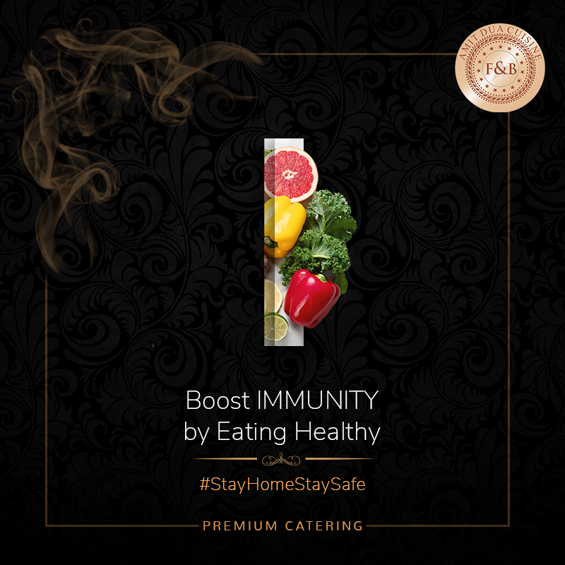 FNBIndia's tweet photo. The food we eat plays a key aspect in determining your overall health and immunity. Fnb India requests everyone to eat healthy to stay safe.

#FnBIndia #CateringService #Coronavirus #COVID19 #Lockdown #StayHomeStaySafe #StayHome #AtoZ #Catering #PremiumCatering https://t.co/oIO1tBRj1r