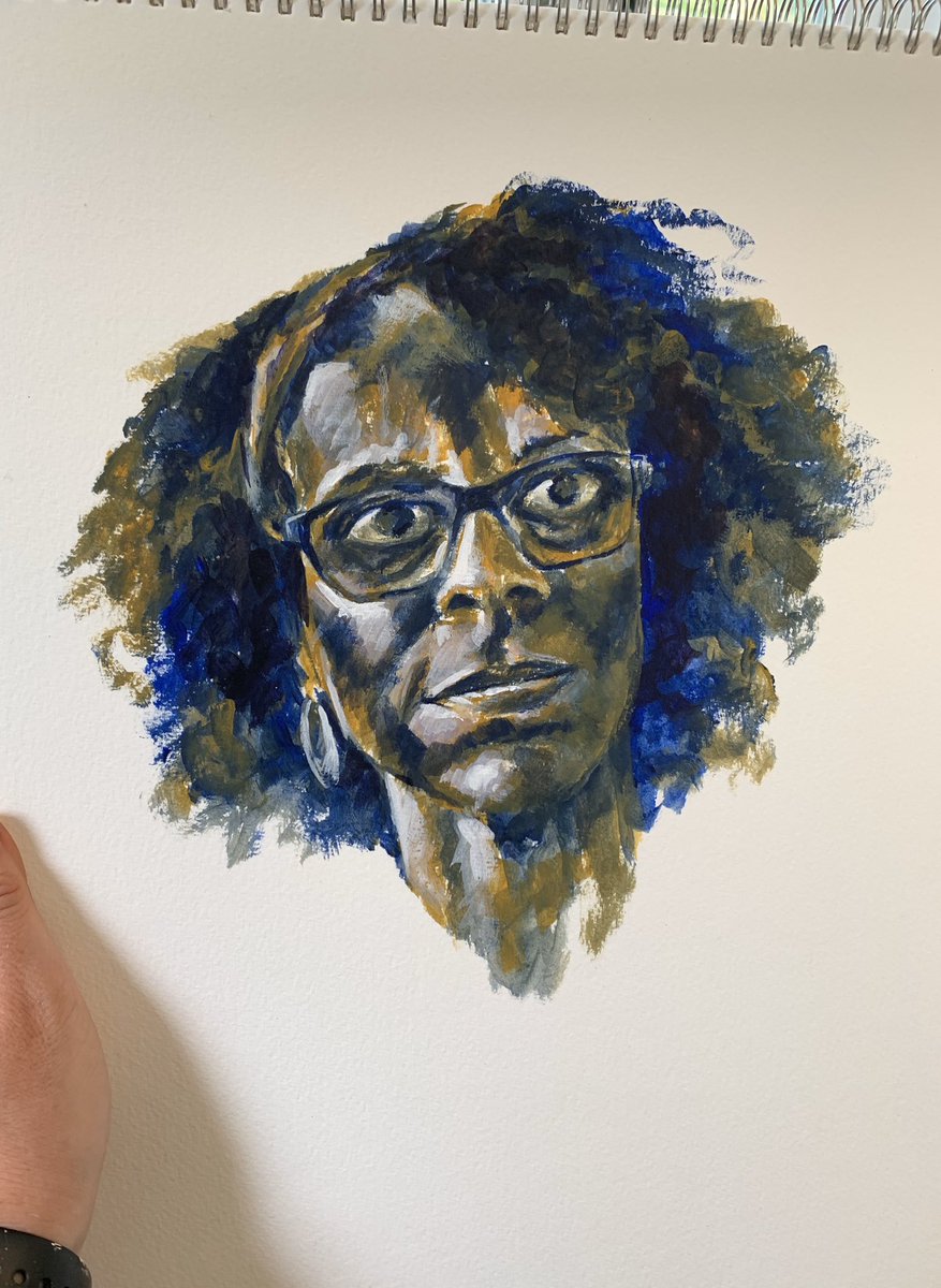 Not my usual subject matter! I thought I’d give #myPAOTW a try. A super quick attempt with a limited palette 🎨😬