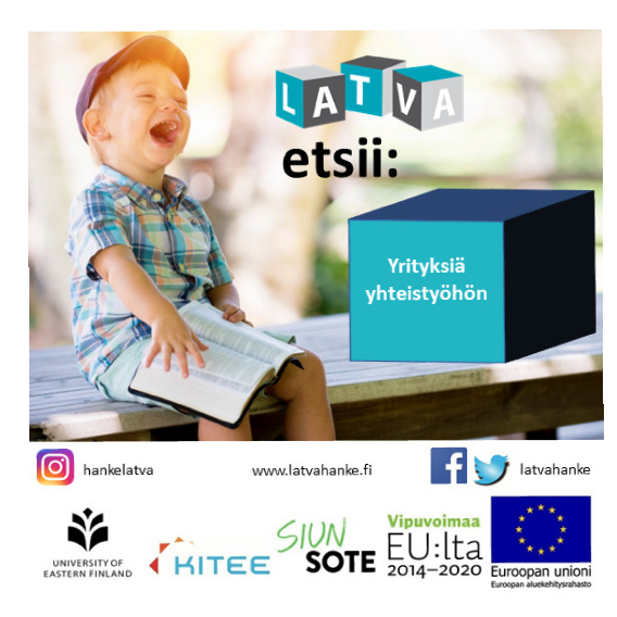 latvahanke's tweet photo. ETSIMME: yrityksiä yhteistyöhön! Onko yritykselläsi varhaiskasvatukseen sopiva sovellus/laite? Pilotissamme saat systemaattista käyttäjädataa varhaiskasvatuksesta! Jutellaan lisää yksityisviestillä tai e-mail elias.kaasinen(at)siunsote. fi. #yhteistyö #varhaiskasvatus #eutukee https://t.co/YqpXLZ7obR