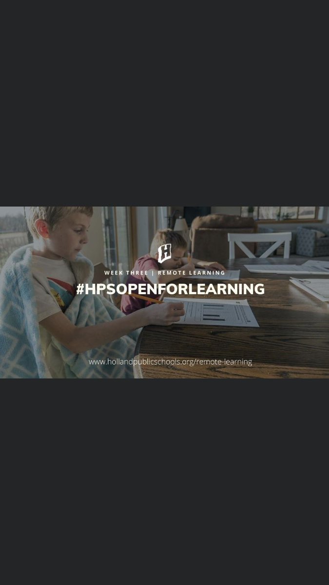 newsMS6_8's tweet photo. #HPSOpenForLearning Week 3 of remote learning starts today! https://t.co/OQ795M2aJQ