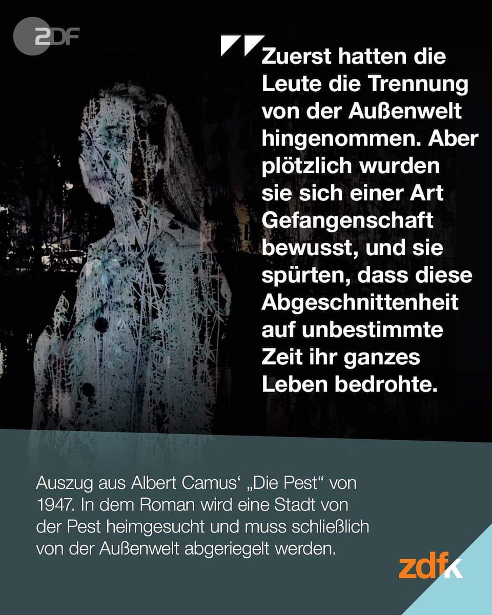 Erschreckend viele Ähnlichkeiten zwischen Camus'Roman und dem Hier und Jetzt. ➡️ die-pest.de
#TheaterOberhausen