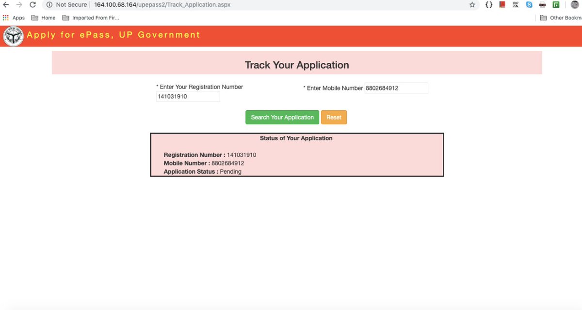 These are the details of the application for online curfew pass. Request you to please consider it. <a href="/PankajSinghBJP/">Pankaj Singh</a> <a href="/dmgbnagar/">DM NOIDA Gautam Buddha Nagar</a>