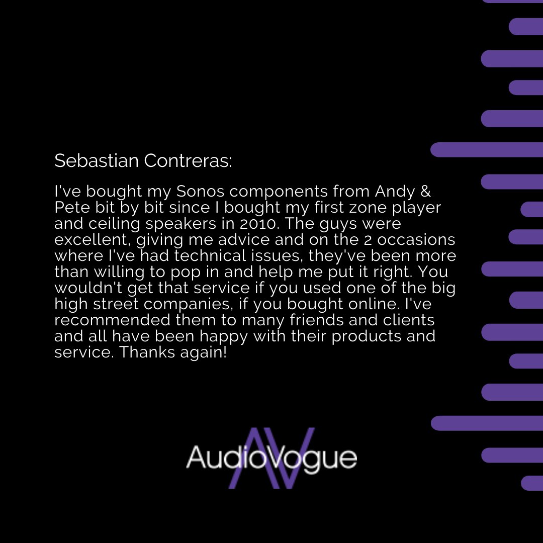 AudioVogue's tweet photo. 😀 

#AudioVogue #Review #ThankYou https://t.co/pD9LM9ZEIQ
