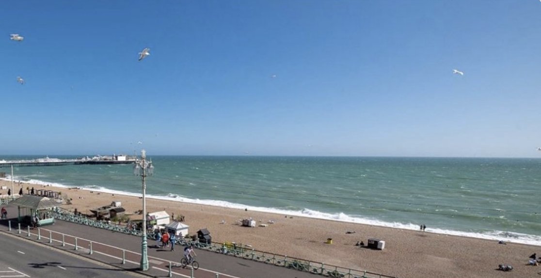 airhostforyou's tweet photo. What better place to be in the UK? Beach views &amp; seaside walks for daily exercise. The sea looks so inviting right now. Visit us as soon as it's safe to do so :) #brighton #host #guest #hove #shortlet #wheretostay #seaside #property #shortstay #rental #airhost #shorttermrental https://t.co/YLOdkY4EwD