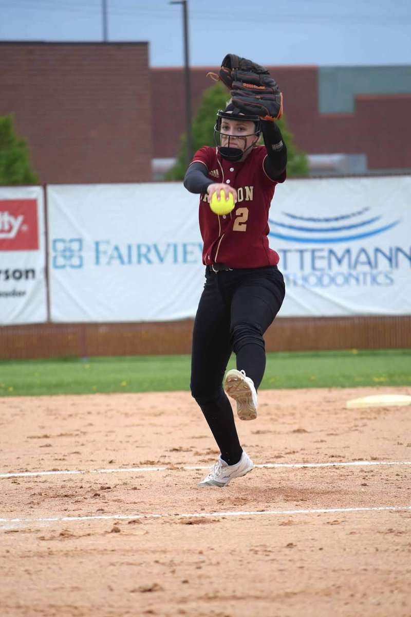 CoachKoltes's tweet photo. A Tribute to OUR #2020SeniorClass Captain @nikki_roeber this was her year to pitch a lot of V IP’s , she has waited for this since 8th grade! She has been a leader &amp; handled it with true class! She will be attending @UMDBulldogs next Fall! #WeAreCrimson #proudcoach @MGActivities https://t.co/t7u39DGT74