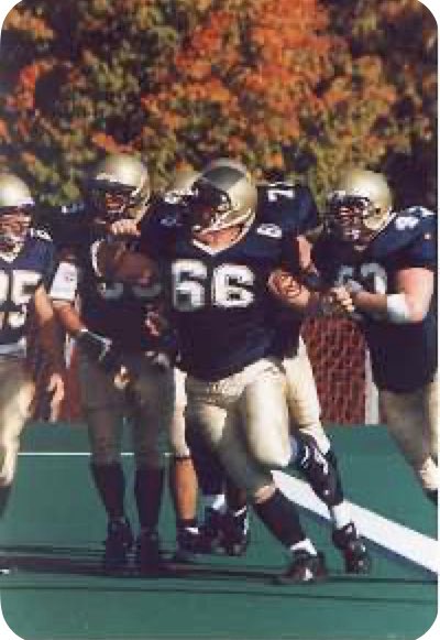 ‘Front Line Thank You’ Anthony Casciano ‘01. A NJ State Trooper who continues to protect &amp; serve during COVID. Star 2-sport student athlete. Anthony was a Scholar All-American, Metropolitan Conference Champion, NCAA All-American, &amp; earned All NJAC honors. Anthony is Lion Strong!