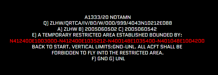 No launch NOTAMs (doubt there will be any) but apparent landing NOTAM for the crew capsule test article for Wednesday was posted few days ago. As is norm it will land near Jiuquan in the Gobi desert：  https://notams.aim.faa.gov/notamSearch/nsapp.html