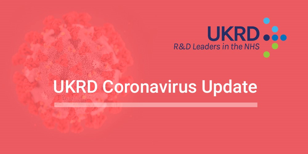 Research is the only exit strategy for this pandemic, &amp; core to the Government’s national #COVID19 plan. 
<a href="/UKRDLeaders/">UKRD</a> is supporting the #NHS R&amp;D leadership community &amp; working with the <a href="/GOVUK/">GOV.UK</a> to prioritise national research in response to the pandemic.
ukrdleaders.org/2020/05/04/ukr…